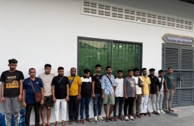 15名孟加拉籍诈骗犯在金边被捕，受害者遍布多国