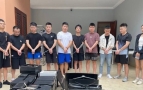 金边警方突袭两处电诈窝点，拘捕10中国籍和4名越南籍嫌犯