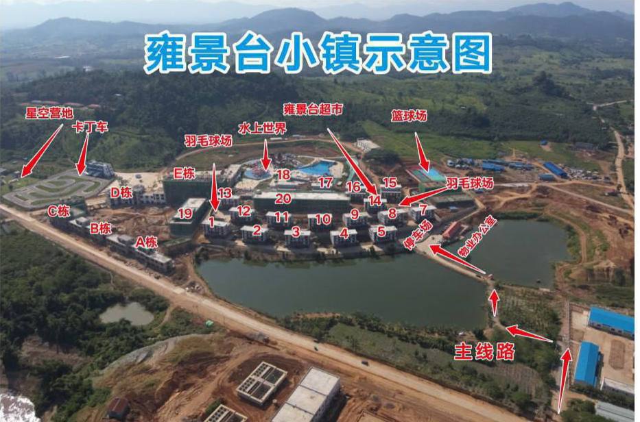 五号地，雍景台1栋 2栋 盛天集团，之前叫恒星改名叫正大
