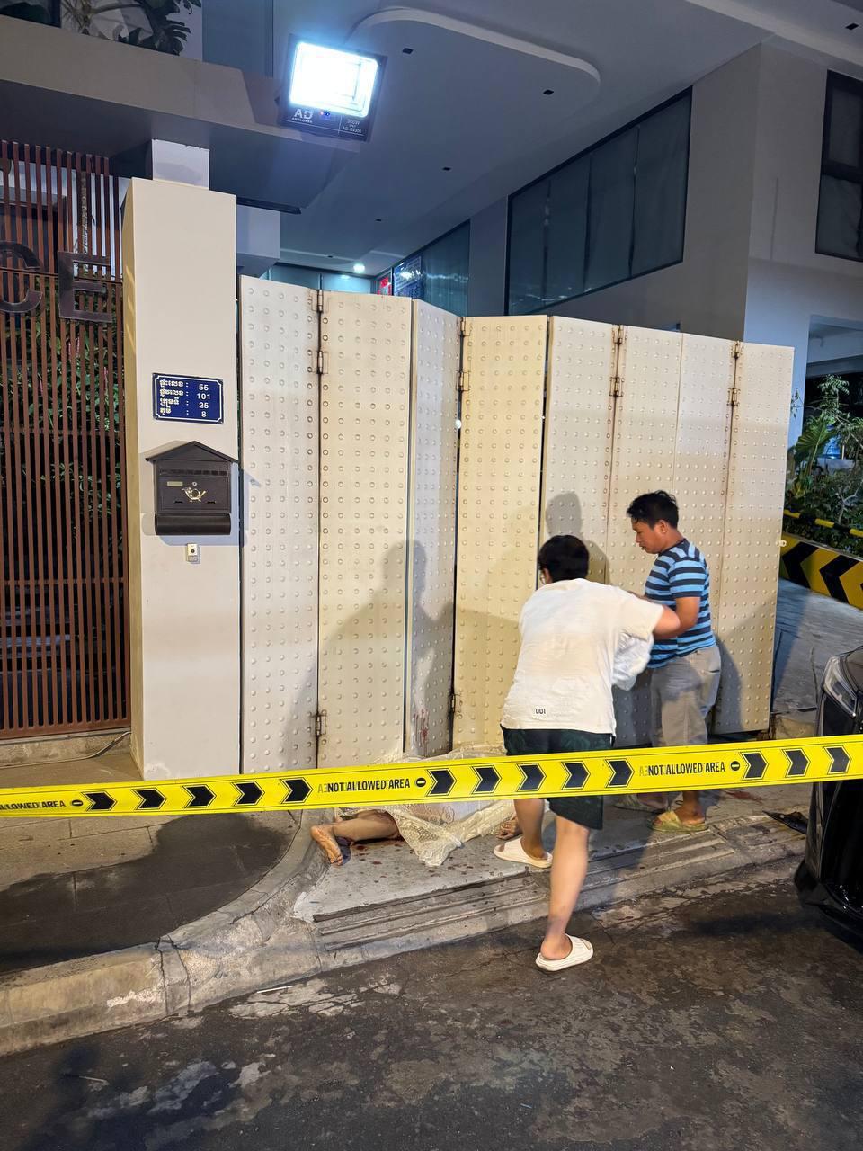 金边一名中文女翻译坠楼身亡