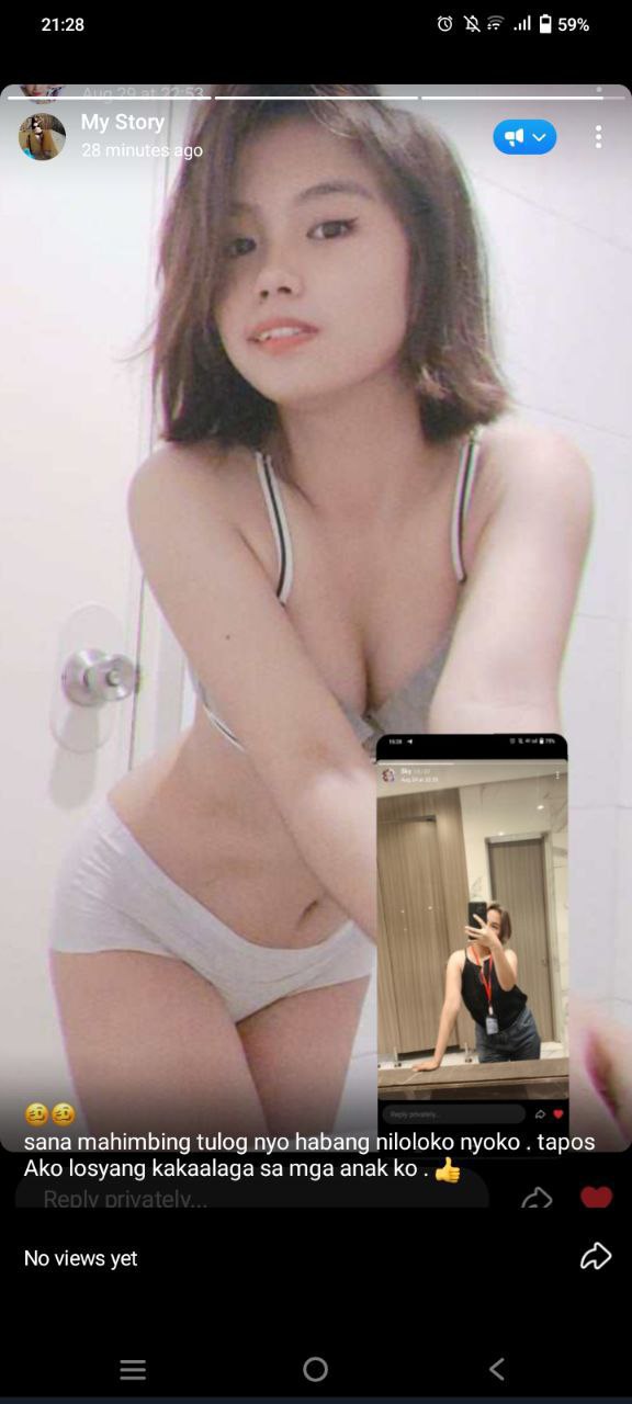 “希望能把那些在 POGO里的小三和妓女，也一起卷进超级台风里 🙏🙏🙏 这样就能少一些了。”